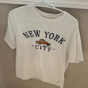 Classic White New York City Taxi Tee